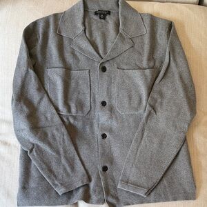 Pendleton Gray Wool Shirt Jacket
